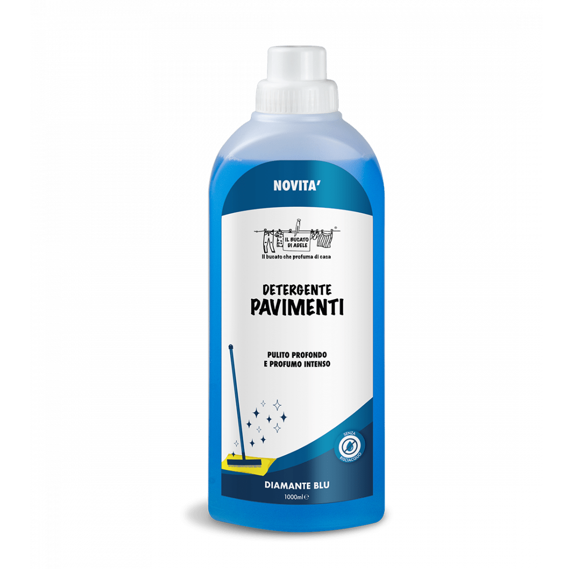 IL BUCATO DI ADELE DETERGENTE PAVIMENTI DIAMANTE BLU