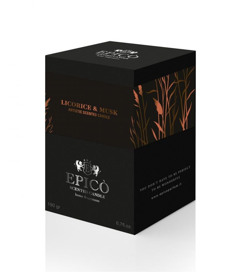EPICO CANDELA LICORICE & MUSK CANDLE
