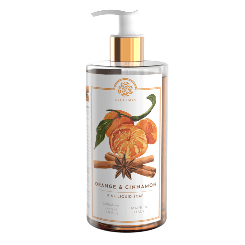 Alchimia Sapone Liquido Arancia e Cannella