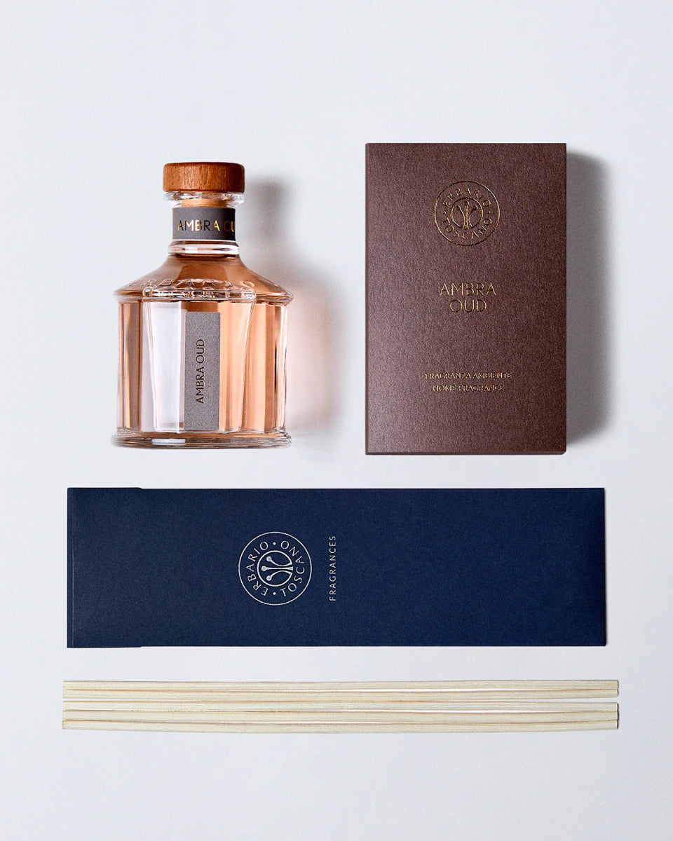 FRAGRANZA AMBIENTE AMBRA OUD - ERBARIO TOSCANO