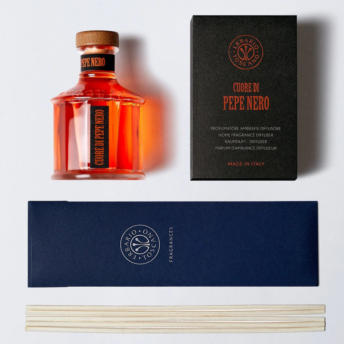 Fragranza Ambiente Cuore di Pepe Nero - Erbario Toscano