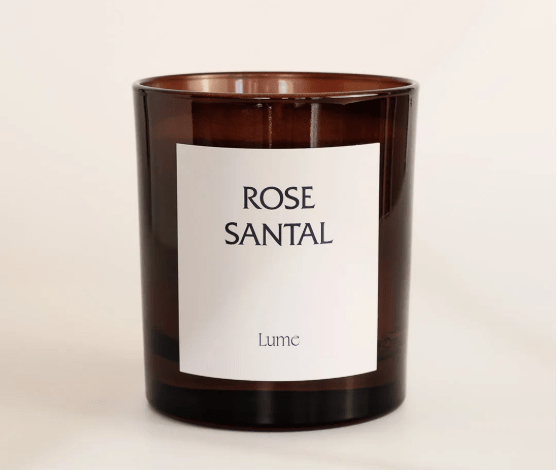 Rose Santal - Candela Profumata - Lume