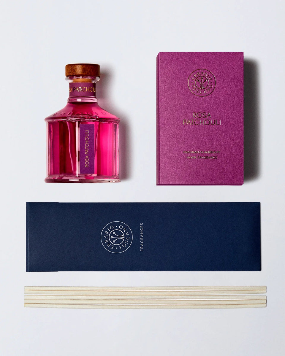 Fragranza Ambiente Rosa Patchouli - Erbario Toscano