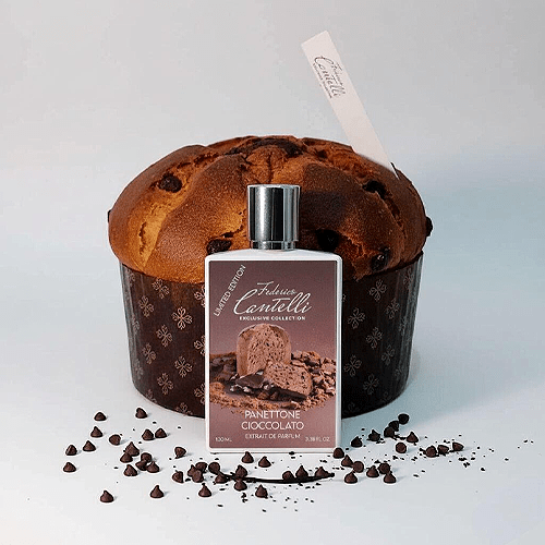 "PANETTONE CIOCCOLATO" EXTRAIT DE PARFUM LIMITED EDITION 100ML + PANETTONE CIOCCOLATO LOISON 100GR