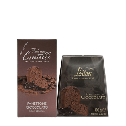 "PANETTONE CIOCCOLATO" EXTRAIT DE PARFUM LIMITED EDITION 100ML + PANETTONE CIOCCOLATO LOISON 100GR