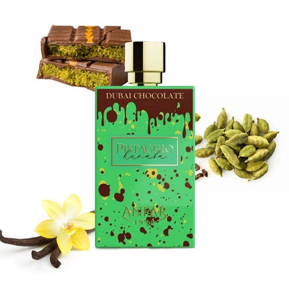 Chocolate pistacchio Kunafa - Anfar Dubai - Extrait de parfum - 80 ml