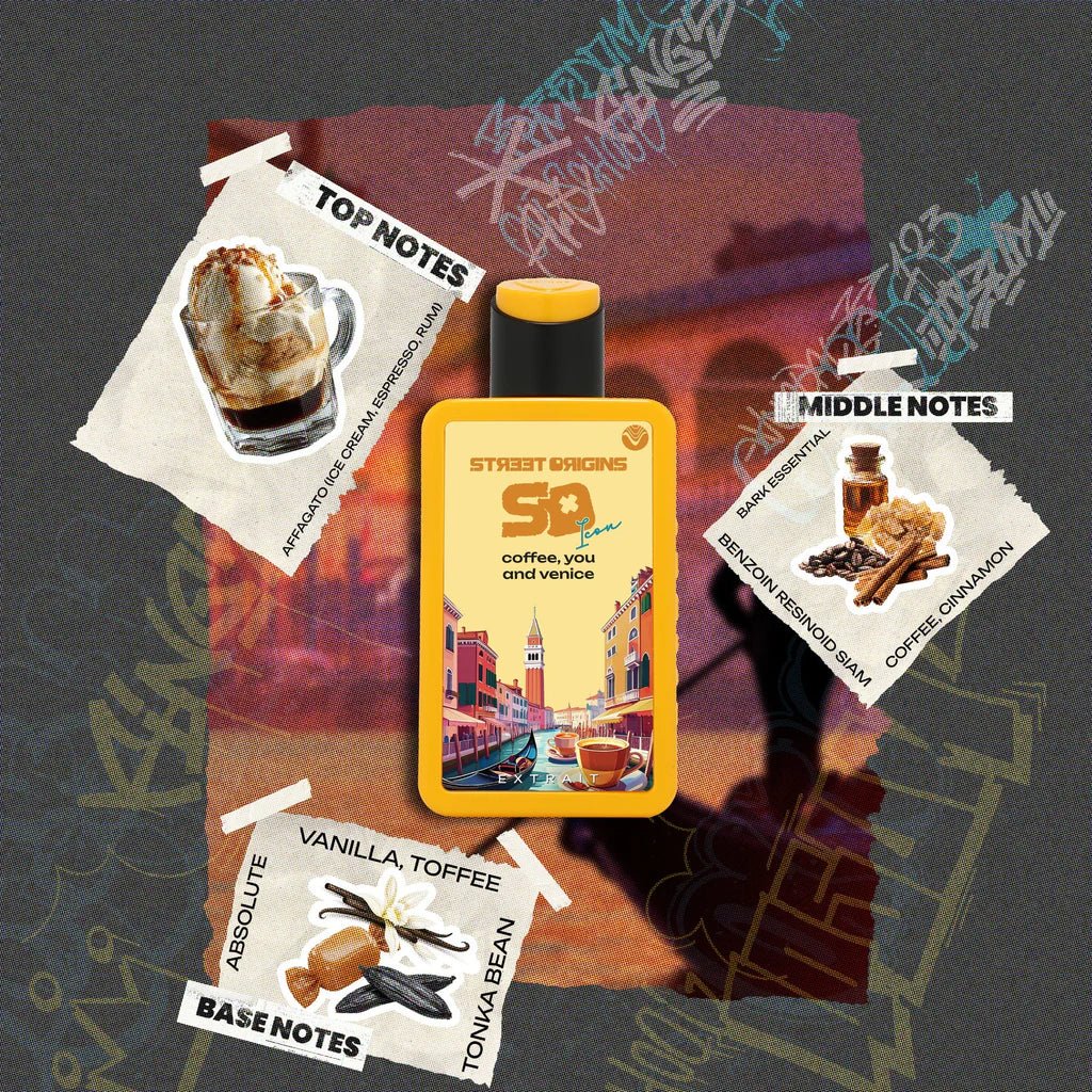 STREET ORIGINS COFFEE, YOU & VENICE EXTRAIT DE PARFUM 75 ML