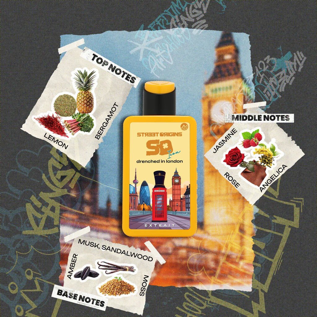 STREET ORIGINS DRENCHED IN LONDON EXTRAIT DE PARFUM 75 ML